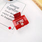 Beau - Cute Rectangle Christmas Claw Clip