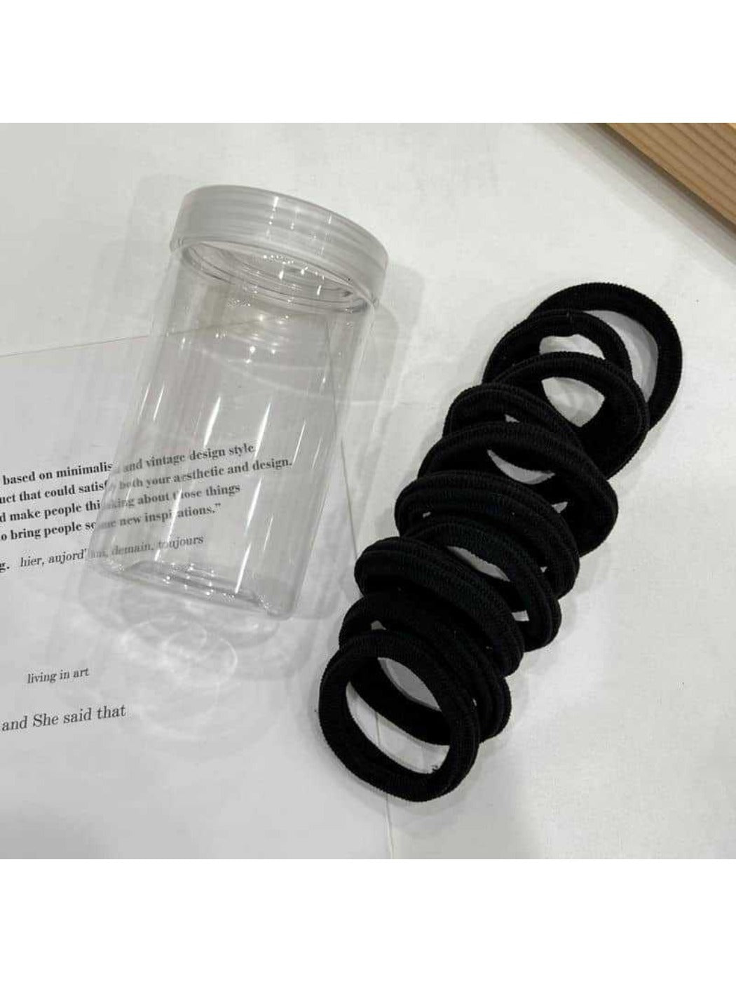 Gifty - 10 Pack High Elasticity Seamless Hair Ties