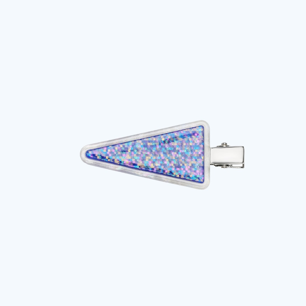Beau - Retro Triangular Double Layer Hair Clip