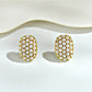 Earedge - Oval Commuter-Friendly Versatile Earrings