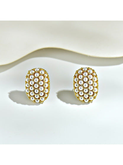 Earedge - Oval Commuter-Friendly Versatile Earrings