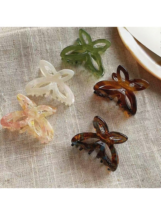 Beau - Chic Butterfly Shaped Acetate Hair Clip
