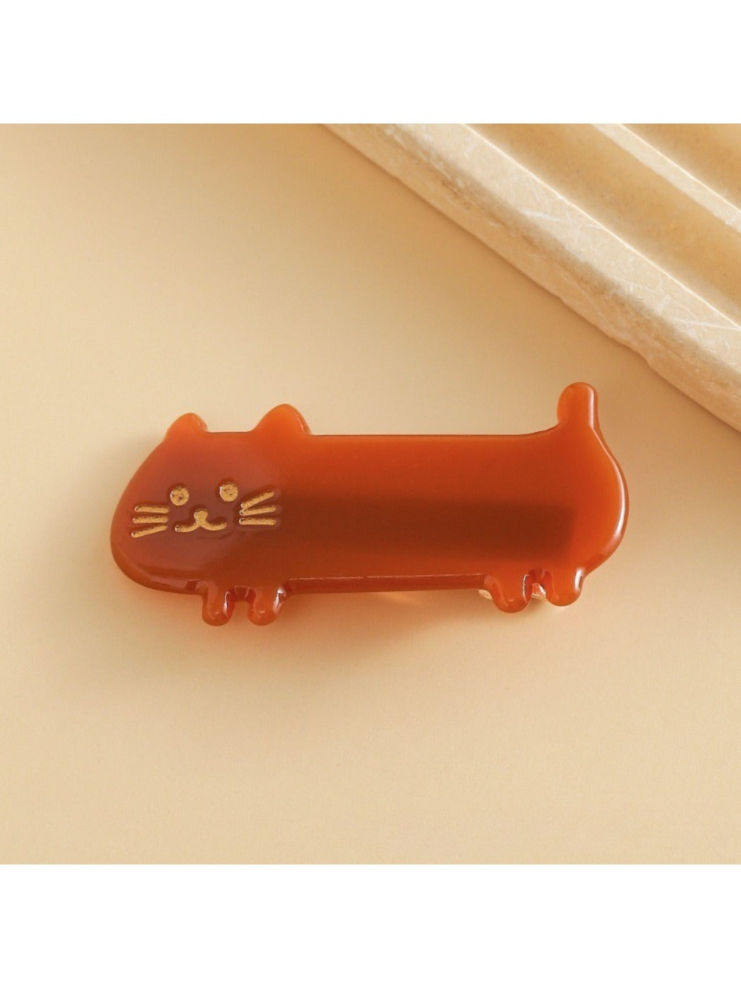 Beau - Whimsical Kitten Shaped Hair Clip