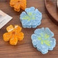 Beau - Large Acetate Flower Hair Clip High Ponytail