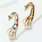 Brovia - Enamel Giraffe Animal Alloy Fashion Brooch