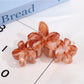 Beau - Plastic and Alloy Floral Hair Styling Claw Clip