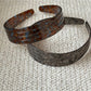 Close-up of Gifty vintage wide headband showing fabric texture and stitching