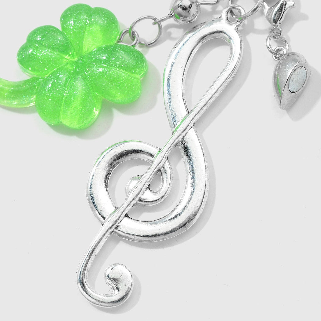 Keypus - Simple Style Guitar Note Keychain Set