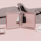Mirroray - Minimalist Red Square Compact Mirror