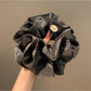 Gifty - Retro Fashionable Paisley Print Square Scrunchie