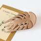 Beau - Simple Plastic Leaf Shape Hair Clip