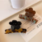 Beau - Vintage Flower Design Claw Clip