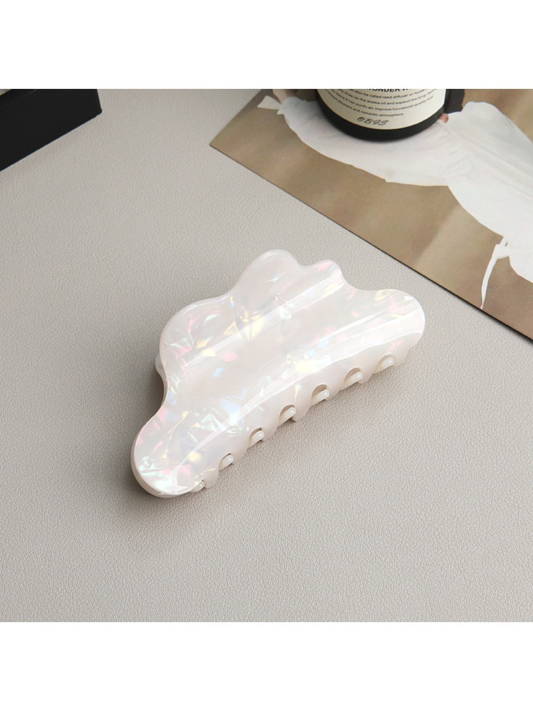 Beau - Colourful Rainbow Cloud Hair Claw Clip