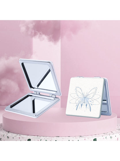 Mirroray - Decorative Butterfly Print Portable Mirror