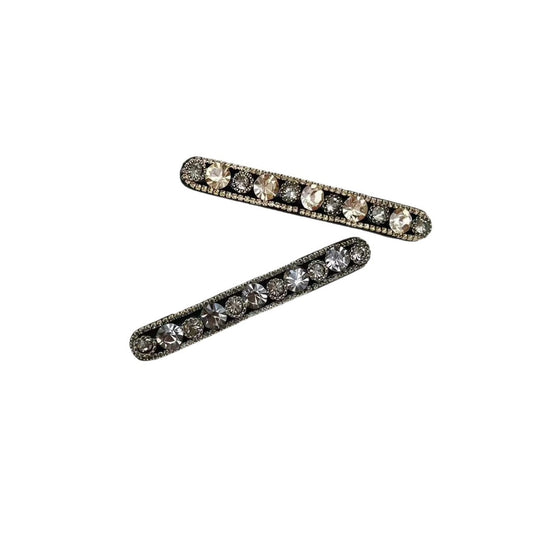 Beau - Rectangular Rhinestone Style Hair Clip