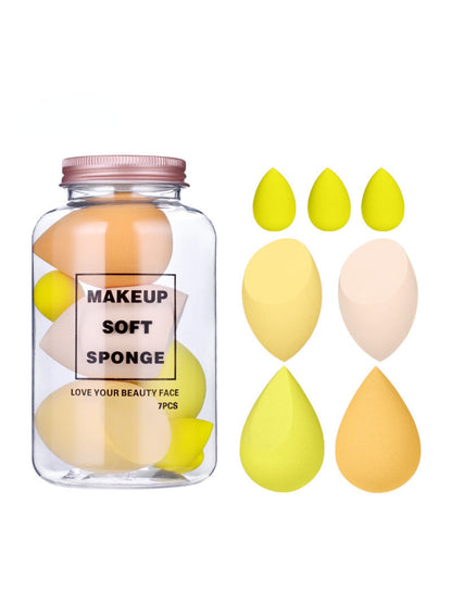 Spongo - 7-Piece Assorted Shapes Makeup Sponge Set