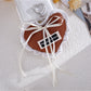 Keypus - Denim Lace Heart Bag Charm