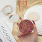 Mirroray - Vintage Teardrop Motif Compact Mirror