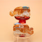Beau - Cute Orange Acrylic Animal Hair Clip