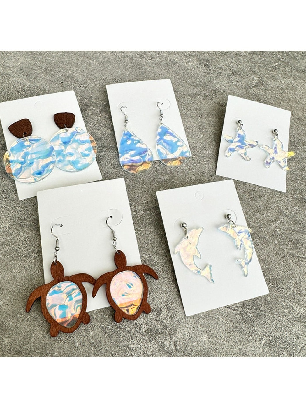 Earedge - Fashionable Summer Ripple Earrings