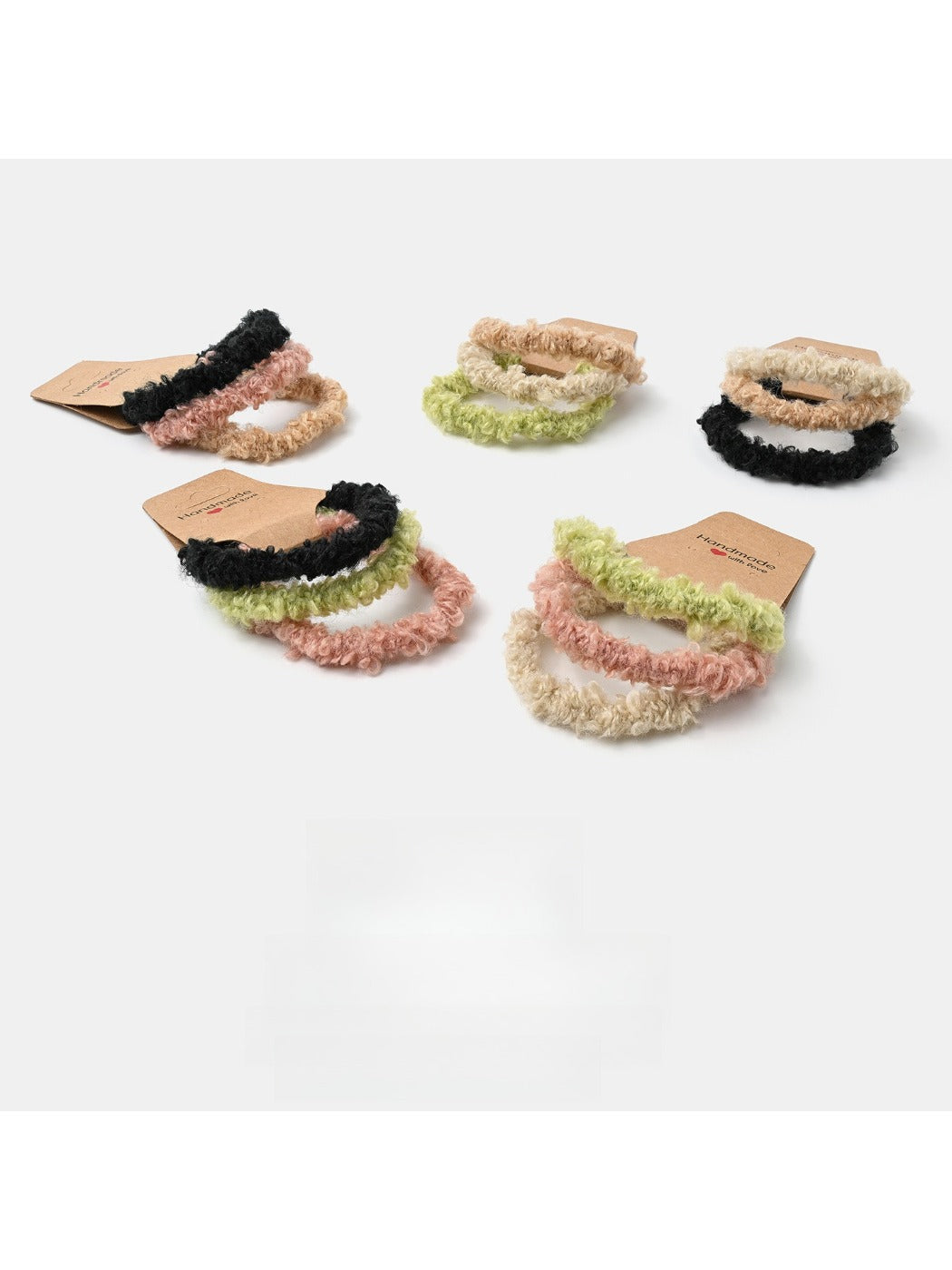 Gifty - 3 Piece Colorful Cute Scrunchies