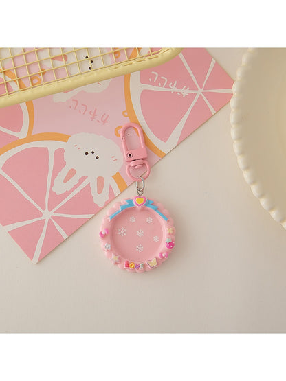 Keypus - Round Macaron Colored Keychain