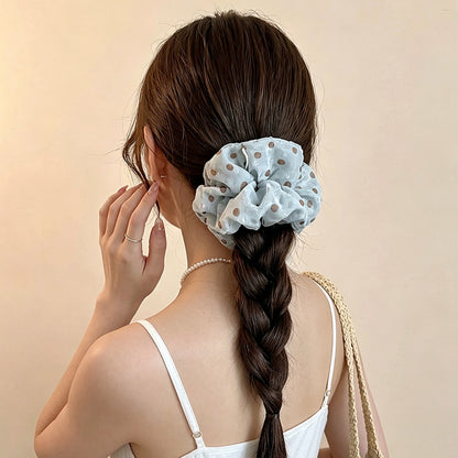 Gifty - Sweet Polka Dot Polyester Scrunchie