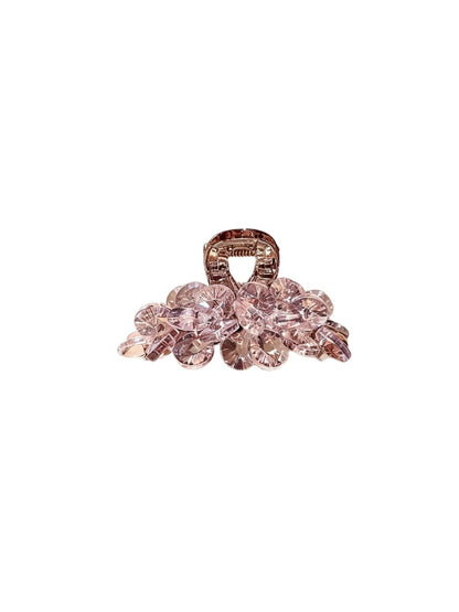 Beau - Decorative Shiny Flower Cluster Claw Hair Clip