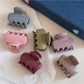 Beau - Plastic and Alloy Rounded Rectangle Claw Clip