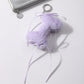 Keypus - Cute Plush Bone and Bow Keychain