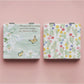 Mirroray - Minimalist Floral Pattern Square Compact Mirror