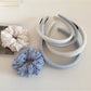 Gifty - Sparkly Embellished Polyester Scrunchie