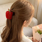 Beau - Apple and Cat Shape Glitter Claw Clip