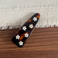 Beau - Pastel Floral Accent Triangle Side Barrette