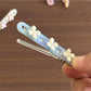 Beau - Sweet Floral Acetate Side Bangs Hair Clip