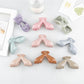 Beau - Solid Color Large Crossed Design Claw Clip