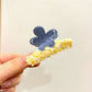 Beau - Sweet Flower Shape Bar Claw Clip