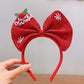 Gifty - Snowflake Detail Christmas Bow Headband