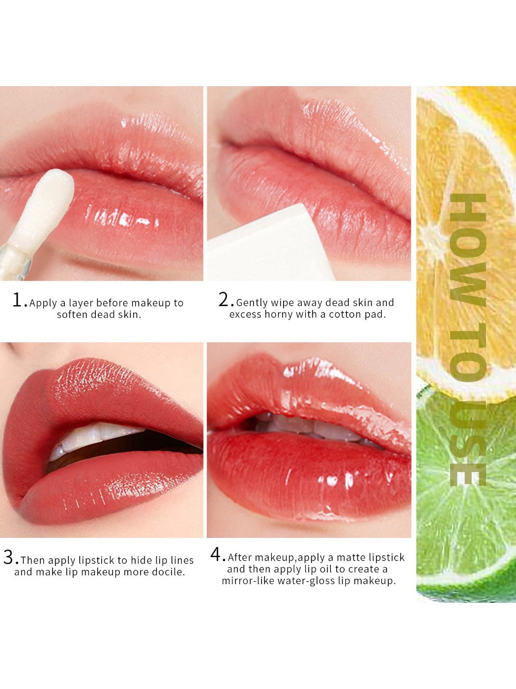 Refreshing Acidity Lemon Lip Oil