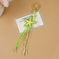 Keypus - Starfish Tassel Bag Charm Alloy Keychain