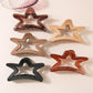 Beau - Minimalist Star Design Hair Claw Clip