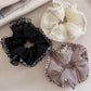 Gifty - Organza Tassel Hair Scrunchie