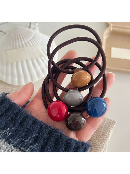 Gifty - Retro Round Pattern Hair Tie