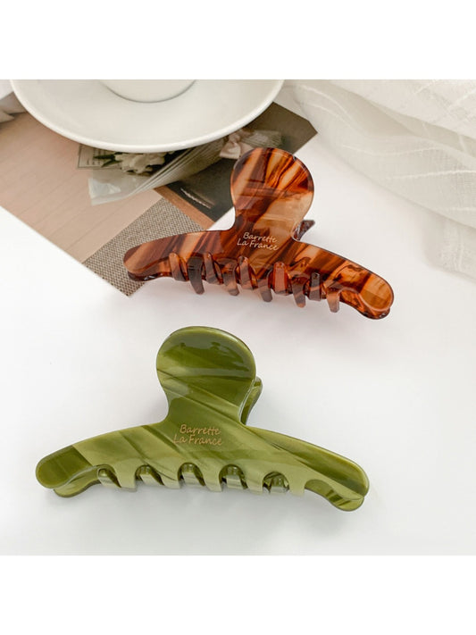 Beau - Minimalist Linear Pattern Claw Clip