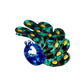 Beau - Decorative Peacock Style Acetate Claw Clip