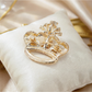 Brovia - Rhinestone Crown Alloy Fashion Brooch