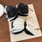 Beau - Mesh Bow Lace Detail Ponytail Claw Clip