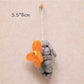 Feltery - Cute 3D Bunny Plush Keychain Bag Charm