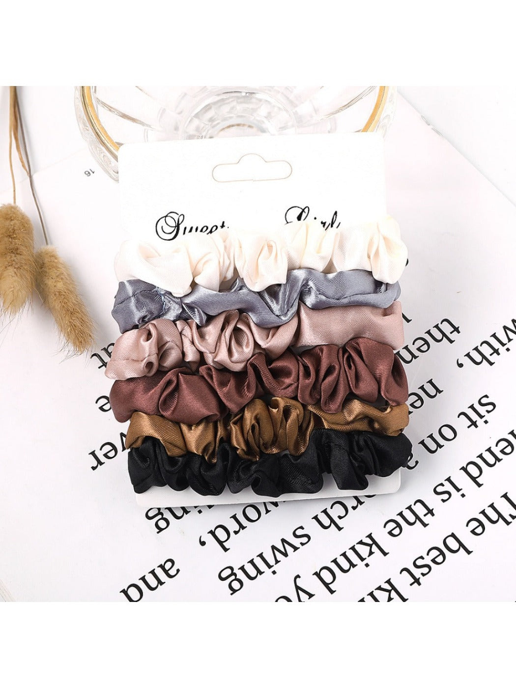 Gifty - 6 Pack High Elastic Hair Ties