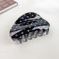 Beau - Novelty Halloween Spiderweb Print Claw Clip